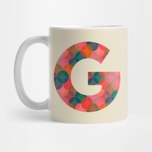 Letter G Initial Mug